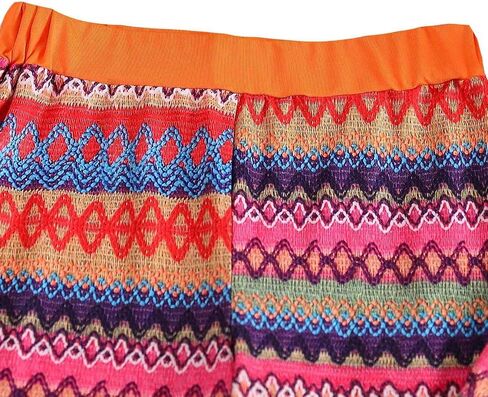 RoseSeek Girl's 2 Piece Outfits Boho Print Sleeveless Camisole Tops and Flare Pants Set Vacation Outfits in Saudi Arabia