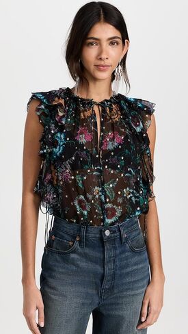 Ulla Johnson Women's Dominique Top in Saudi Arabia