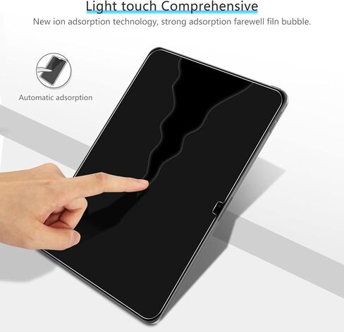 OMOTON [عبوتان] واقي شاشة لجهاز iPad الجيل العاشر (10.9 بوصة) إصدار 2022، زجاج مقسى لجهاز iPad 10، متوافق مع قلم Apple / سهل التركيب in Saudi Arabia