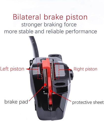 FIYONK M6100 MTB Mountain Bikes Hydraulic Disc Brake Compatible with Shimano Bike Brake Sets Bicycle BR BL-M6100 Brake in Kuwait