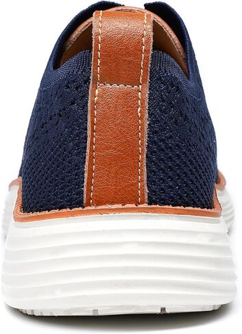 GSOHINO Men's Lightweight Casual Sneakers Dress Oxfords Business Walking Shoes Loafers Comfortable Breathable Mesh Arch Support in Kuwait