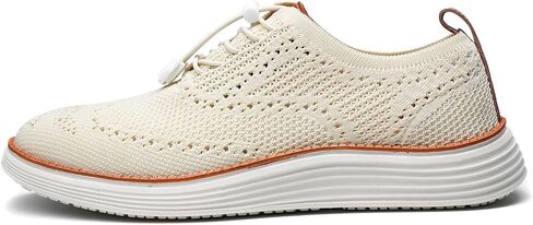 GSOHINO Men's Lightweight Casual Sneakers Dress Oxfords Business Walking Shoes Loafers Comfortable Breathable Mesh Arch Support in Kuwait