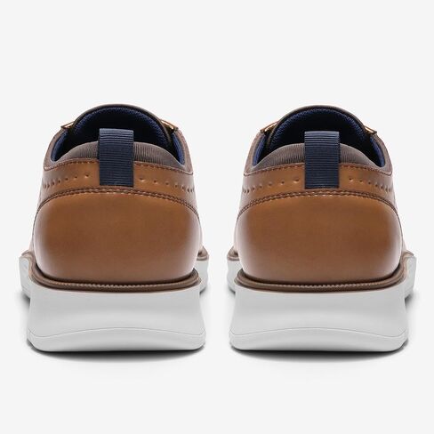 Cestfini Brown Mens Dress Sneakers Casual Dress Shoes Business Oxford Shoes Comfortable Formal Derby Office Shoes XXDX005M-RT-US-BROWN-10 in Saudi Arabia