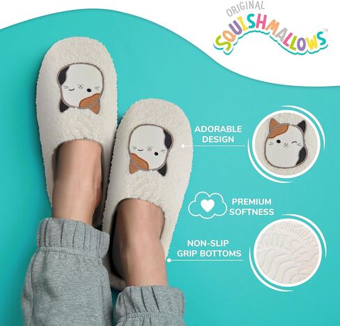 Squishmallows Kids Slippers and Womens Slippers Gifts for Women Extra Cozy Fuzzy House Slippers Slip On in Saudi Arabia
