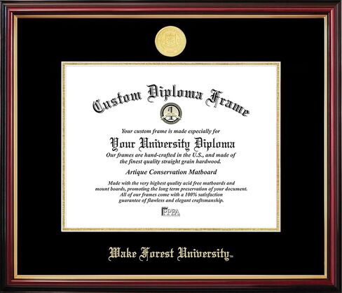 Campus Images Wake Forest University Petite Diploma Frame in Saudi Arabia