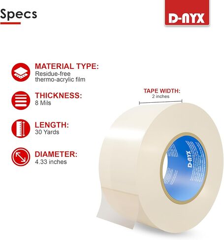 Weather Sealing Tape for Window Heavy-Duty Residue-Free RV Insulation Tape for Doors and Windows | Plastic Window Coverings for Winter | Weather Stripping Tape in Kuwait