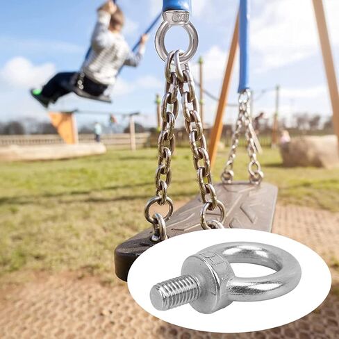 6 عبوات من مسامير حلقية من الفولاذ المقاوم للصدأ من YiJiLi ملحومة بقضيب برغي مغلق ومسامير براغي مقاومة للتآكل (M3، 304 غير القابل للصدأ) in Kuwait