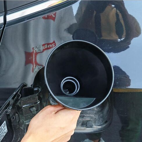 JUAWTYUK Automotive Oil Funnel 14.6-inch Long Hose with Removable Filter Wide Mouth Funnel with Handle - Large Funnels for Coolant, Fuel, and Car Fluids in Saudi Arabia