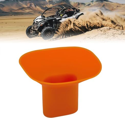 KEMIMOTO UTV Oil Funnel Foldable Oil Change Funnel Compatible with Can-am Maverick X3 Defender, Flexible Automotive Silicone Oil Funnel, Skid Plate Funnel for UTV, ATV, Cars, Motocyles and Trucks in Saudi Arabia