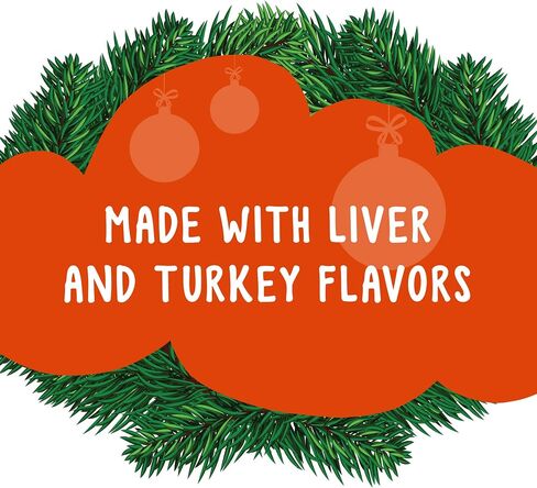 Friskies Party Mix Holiday Cat Treats Original Crunch Holiday Shapes - 6 oz. Pouch in Saudi Arabia