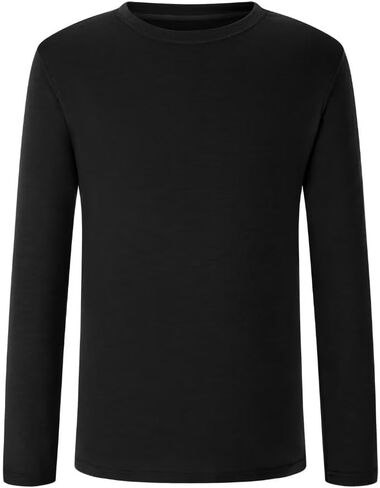 ZeaLogic Men's Midweight 100% Merino Wool Base Layer Thermal Long Sleeve for All Seasons in Saudi Arabia