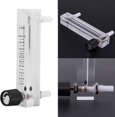 مقياس تدفق الغاز، LZQ-7 1-10LPM جهاز اختبار الأكسجين أحادي الاتجاه مع صمام التحكم للنيتروجين والهواء والغاز والهيدروجين in Kuwait