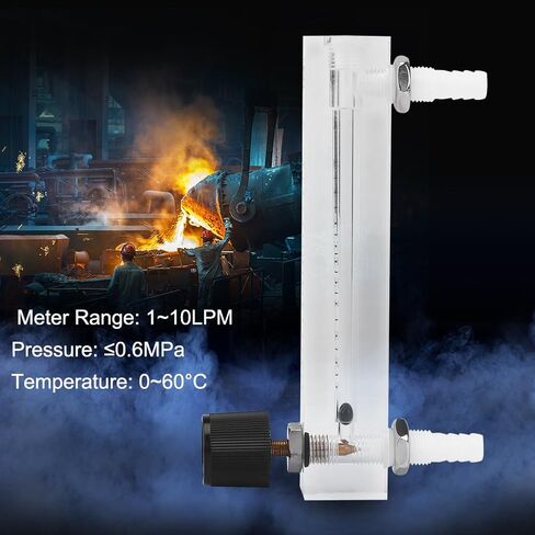 مقياس تدفق الغاز، LZQ-7 1-10LPM جهاز اختبار الأكسجين أحادي الاتجاه مع صمام التحكم للنيتروجين والهواء والغاز والهيدروجين in Kuwait