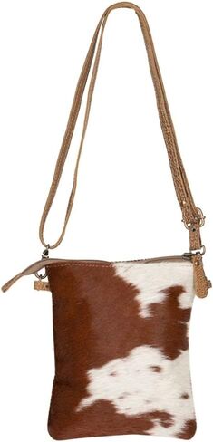Myra Bag Leather Lithe Cowhide Small Bag Upcycled Leather & Cowhide S-2234 in Kuwait