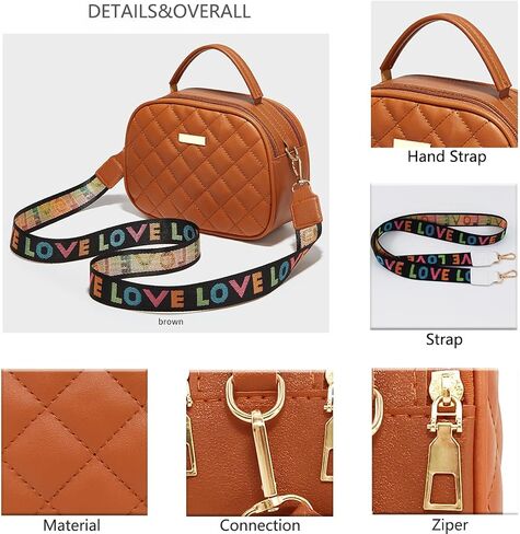 PORT&LOTUS Small Handbags for Women Fashion Top-handle Women's Bags Crossbody Purses for Women in Saudi Arabia