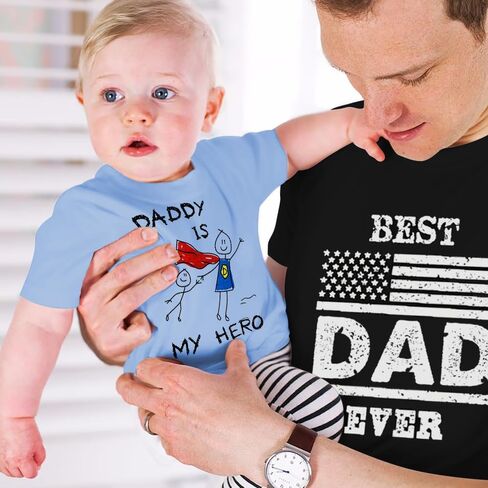 Husband Protector Hero T-Shirt Fathers Day Tops for Dad Daddy Novelty Men Shirt Size M L XL XXL 3XL in Saudi Arabia
