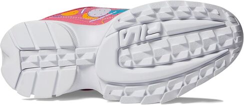 Fila Disruptor II Premium (Big Kid) Bubblegum/Scuba Blue/White 6 Big Kid M in Saudi Arabia
