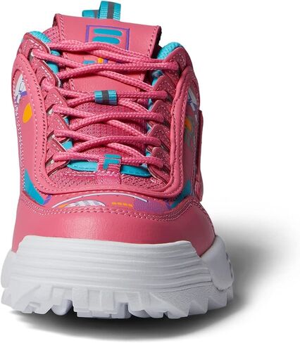 Fila Disruptor II Premium (Big Kid) Bubblegum/Scuba Blue/White 6 Big Kid M in Saudi Arabia