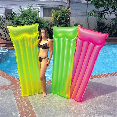 Intex Neon Frost Air Mats - Assorted Colors in Saudi Arabia