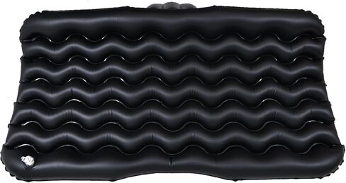 NovelBee Car Inflatable Air Mattress Back Seat Sleeping Bed with Head and One Side Pad for Extra Protection,Portable Sleeping Pad Mattress for Travel Camping in Saudi Arabia