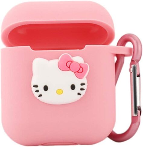 حافظة لجهاز Airpods 1 2 حافظة سماعة بلوتوث لاسلكية ملونة كاندي PC حافظة صندوق غطاء لطيف (B) in Kuwait