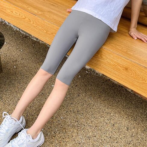 JYCPFLIT Girl's Athletic Leggings - Kids High Waist Outdoor Stretch Sports Pants Runing Fitness Dance Yoga Pants in Saudi Arabia