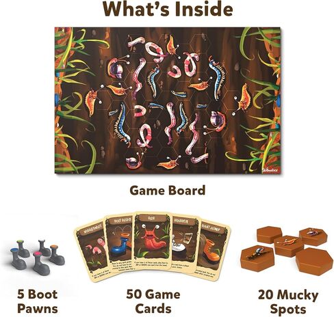 لعبة لوحة Skillmatics - لا تسحق المخلوقات، لعبة استراتيجية ممتعة ومثيرة لليلة الألعاب العائلية، وألعاب الورق والألعاب للأطفال والمراهقين والبالغين، هدايا للأولاد والبنات من سن 6 و7 و8 و9 سنوات فما فوق in Kuwait