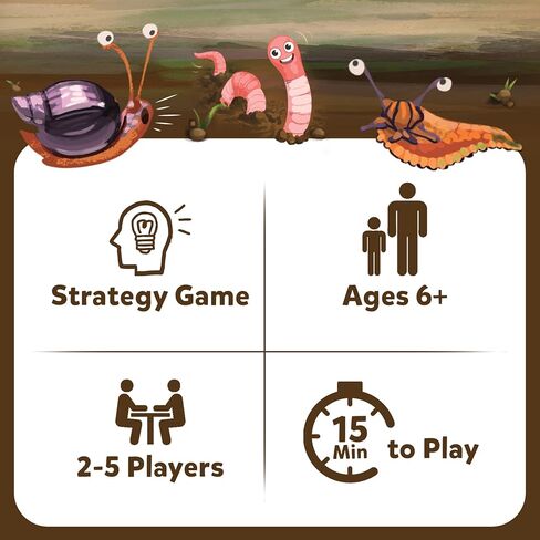 لعبة لوحة Skillmatics - لا تسحق المخلوقات، لعبة استراتيجية ممتعة ومثيرة لليلة الألعاب العائلية، وألعاب الورق والألعاب للأطفال والمراهقين والبالغين، هدايا للأولاد والبنات من سن 6 و7 و8 و9 سنوات فما فوق in Kuwait