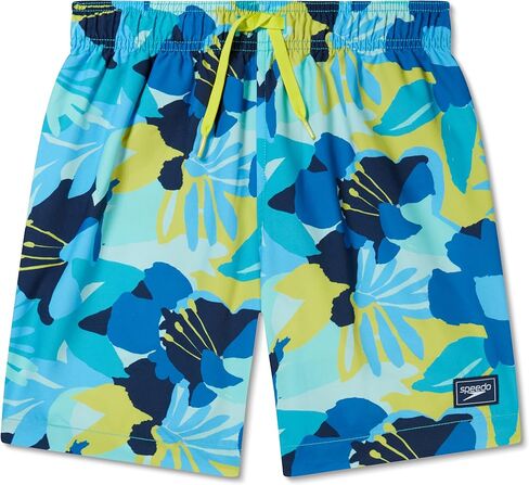 Speedo Boy's Swim Trunk Mid Length Redondo Printed in Kuwait