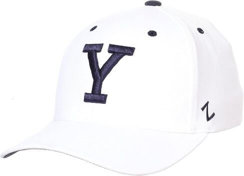Zephyr Men's Standard NCAA Officially Licensed Stretch Fit Hat ZH White in Saudi Arabia