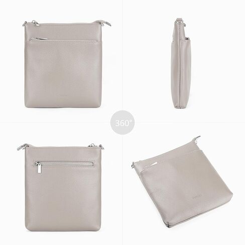 محفظة صغيرة من الجلد الطبيعي من befen للنساء للسفر وحقائب كروس خفيفة الوزن مع حزام كتف قابل للتعديل in Kuwait