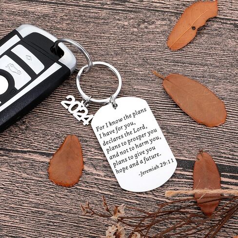 Graduation Gifts Keychain For Her Him Class of 2024 Senior High School Graduate Gifts for Boys Preschool College Medical Engineer Students School Nurse Master Phd Degree Gifts From Mom Dad I Know in Kuwait