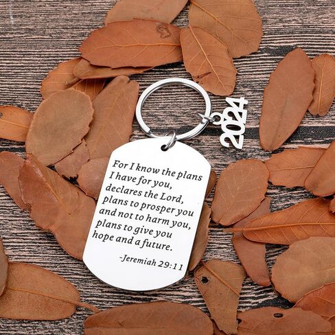 Graduation Gifts Keychain For Her Him Class of 2024 Senior High School Graduate Gifts for Boys Preschool College Medical Engineer Students School Nurse Master Phd Degree Gifts From Mom Dad I Know in Kuwait