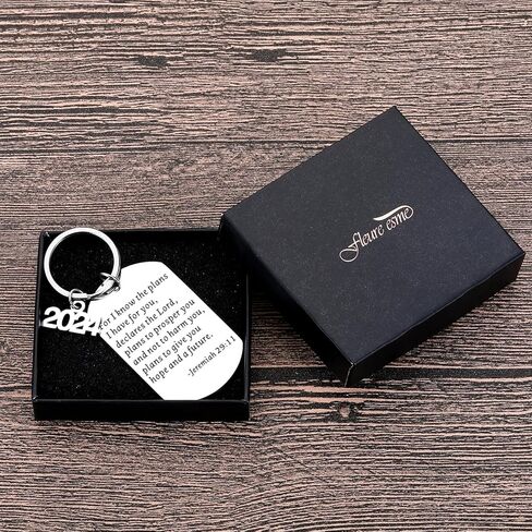 Graduation Gifts Keychain For Her Him Class of 2024 Senior High School Graduate Gifts for Boys Preschool College Medical Engineer Students School Nurse Master Phd Degree Gifts From Mom Dad I Know in Kuwait