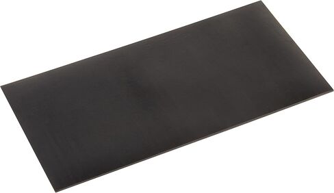 Rubber Sheet, Neoprene Economy Grade, Rubber Width 6 in, Rubber Length 12 in, Rubber Thickness 1/8 in, 40A, Adhesive Backing in Saudi Arabia