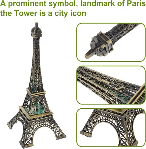 Totority Led Light Up Eiffel Tower Night Light Led Table Lamp 3D Puzzle Eiffel Tower Romantic Paris Architecture Model Building Craft Desktop Home Decoration Art Gift B in Saudi Arabia