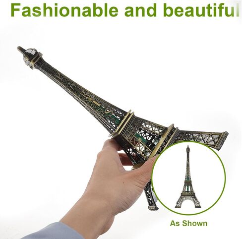 Totority Led Light Up Eiffel Tower Night Light Led Table Lamp 3D Puzzle Eiffel Tower Romantic Paris Architecture Model Building Craft Desktop Home Decoration Art Gift B in Saudi Arabia