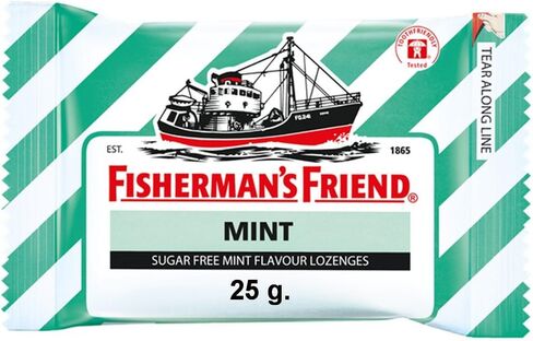 Fisherman Friend with Sugar Mint Flavour lozenges 25G (Pack of 6) in Saudi Arabia