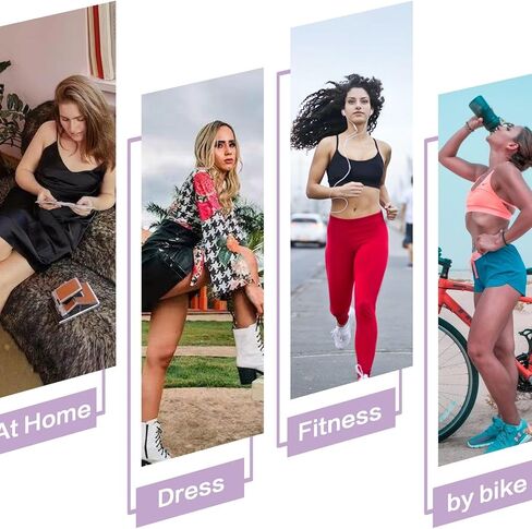 Iausie Womens Organic Cotton Underwear Pack,High Waisted Briefs Breathable Ladies Soft Full Coverage Panties,5-Pack in Saudi Arabia