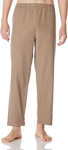 JSTEX Fannel Pajamas for Men 100% Cotton Pajama Set Long Sleeve Button Down Men's Sleepwear Soft Mens Pjs Set in Saudi Arabia