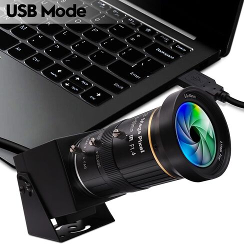 HDMI 4K USB Camera for Live Streaming 10X Variable Focus PC Webcam USB HDMI Simultaneous Output Video Conferencing Close up Zoom in and Out Web Camera for Online Teaching Training in Kuwait