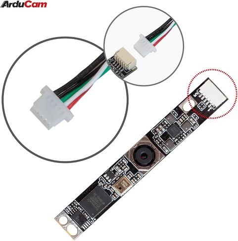 Arducam 8MP Autofocus USB Camera, IMX179 Lightburn Camera with Microphone, Ultra HD Embedded Webcam for PC and Raspberry Pi, Compatible with Linux, Windows, and Mac OS in Saudi Arabia