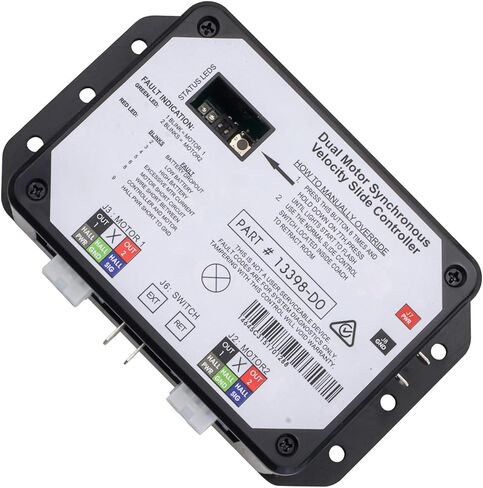 13398-DO وحدة تحكم الشريحة استبدال وحدة التحكم V-Sync II، متوافقة مع Lippert In-Wall Slide-Out على RV، وحدة تحكم الشريحة ذات السرعة المتزامنة المزدوجة in Kuwait