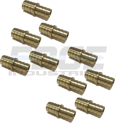 EDGE INDUSTRIAL 3/4" X 5/8" معرف خرطوم النحاس المخفض SPLICER تركيب الوقود / الهواء / الماء / الزيت / الغاز / WOG (الكمية 1) in Kuwait