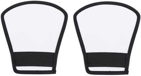 Leadigol 2PCS Flash Diffuser,Camera Flash Diffuser Double-Sided Flash Softbox Photo Light Reflector with Elastic Strap in Saudi Arabia
