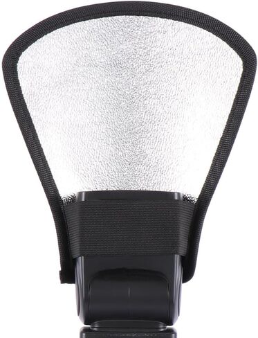 Leadigol 2PCS Flash Diffuser,Camera Flash Diffuser Double-Sided Flash Softbox Photo Light Reflector with Elastic Strap in Saudi Arabia