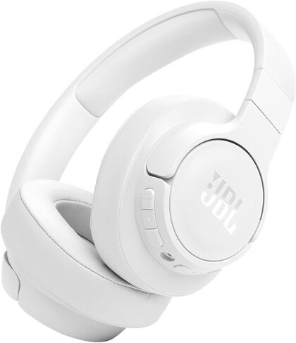 JBL Tune 770NC - Adaptive Noise Cancelling with Smart Ambient Wireless Over-Ear Headphones, Bluetooth 5.3, Up to 70H Battery Life with Speed Charge, Lightweight, Comfortable & Foldable Design (Black) in Saudi Arabia
