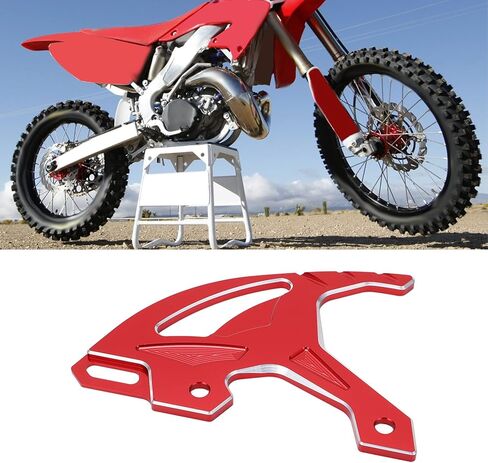 XTevu غطاء حماية قرص الفرامل الخلفي - متوافق مع HONDA CR125R 250R CRF250R CRF450R، غطاء حماية دوار الفرامل الخلفية in Kuwait