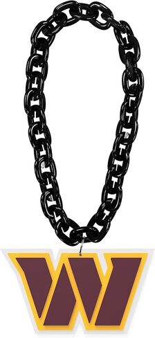 Aminco NFL Washington Commanders Team Fan Chain, Black in Saudi Arabia