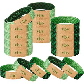 50 Pcs the Lord Is My Shepherd Vbs 2026 Wristbands Bracelets the Lord Is My Shepherd Christian Gift Bulk Gospel Wristbands for Vbs Events Activities Church Party Gifts in Kuwait